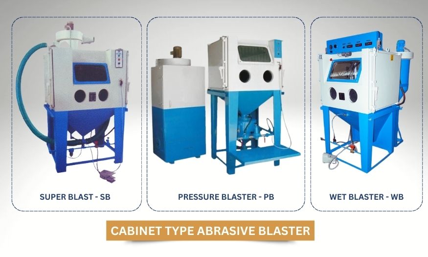 Cabinet type abrasive blaster Machine Cabinet type abrasive blaster Machine price