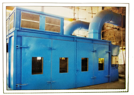 End Draft Paint Spray Booth End Draft Paint Spray Booth machine